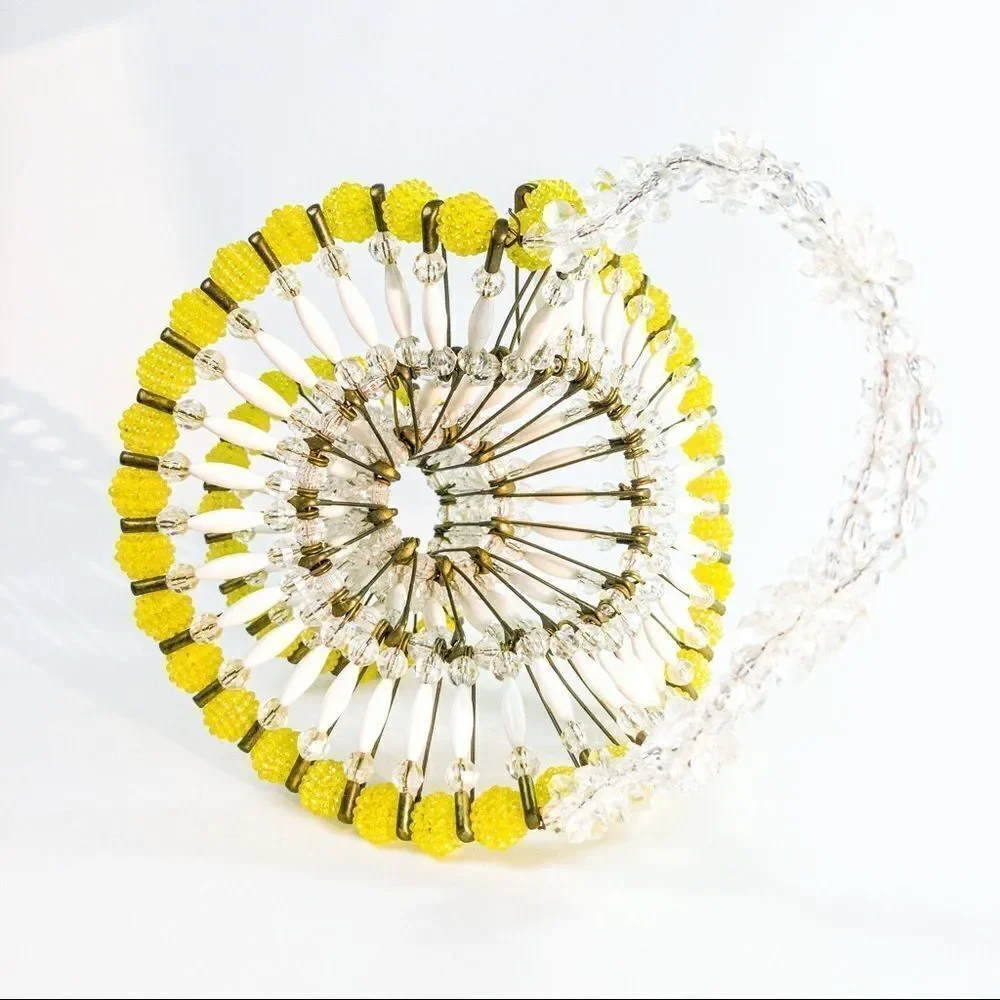 VTG MCM Safety Pin & Bead Basket